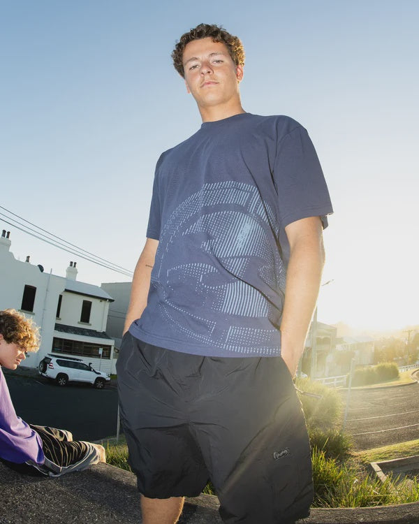 Billabong Spec Invert Tee - Dusty Indigo
