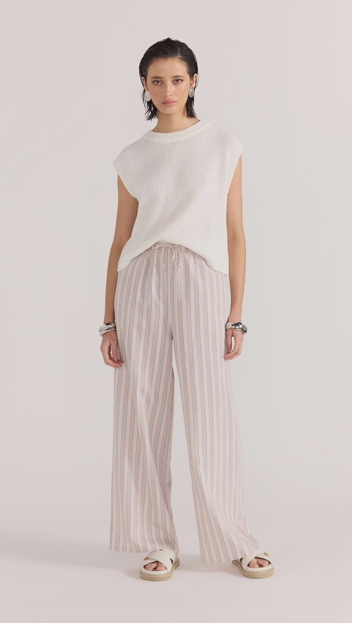 Staple The Label Petra Knit Top - Off-White