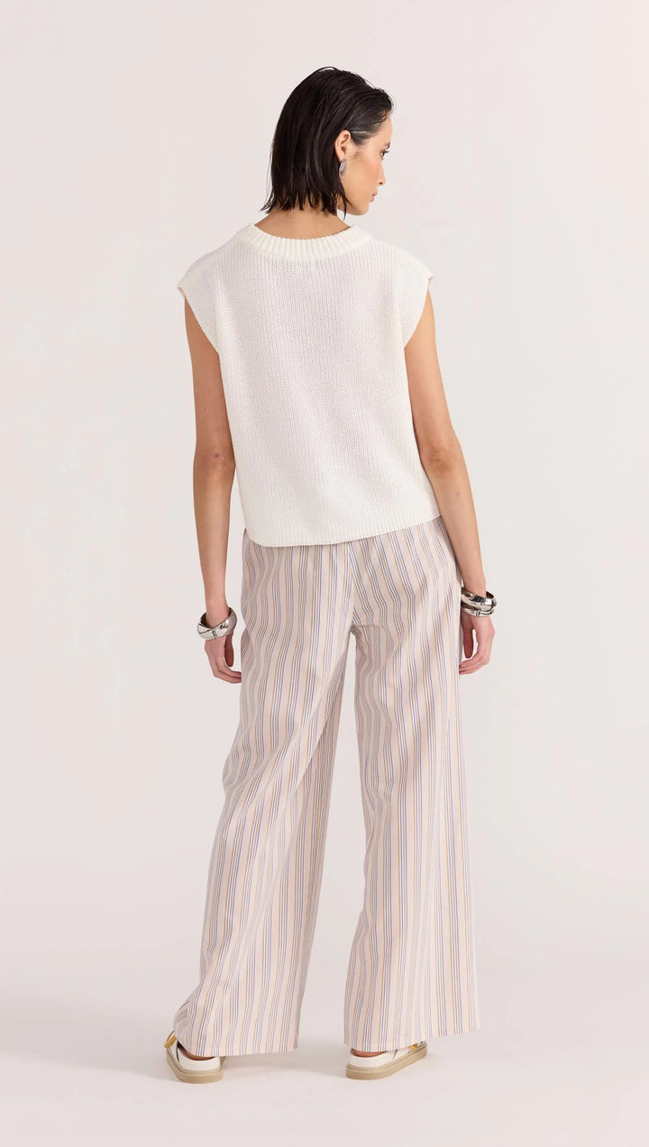 Staple The Label Petra Knit Top - Off-White