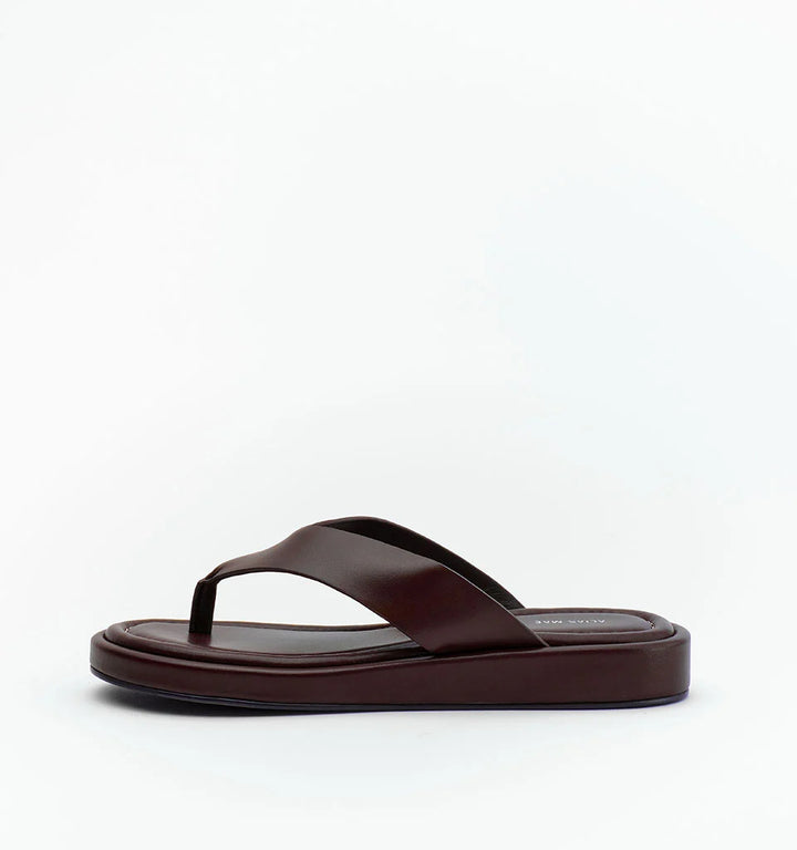 Alias Mae Uma Slide - Choc Leather