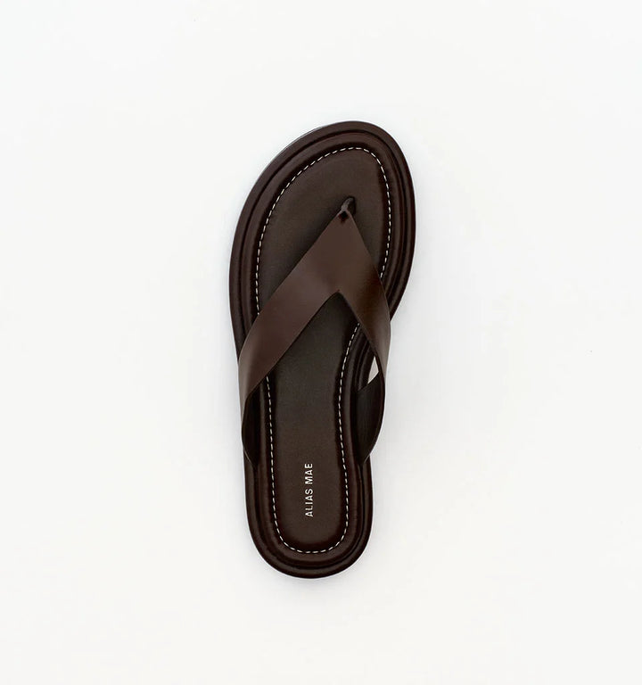 Alias Mae Uma Slide - Choc Leather