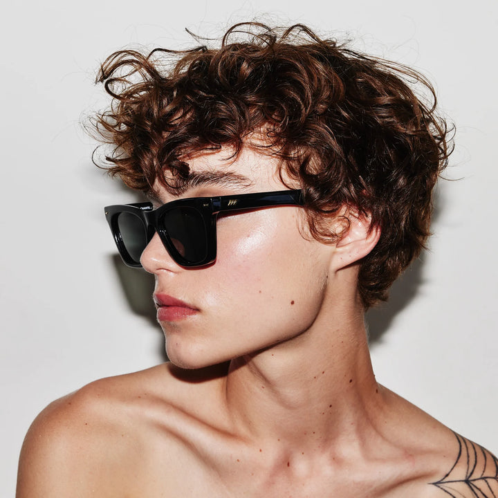 Le Specs Chante Sunglasses - Black Polarized