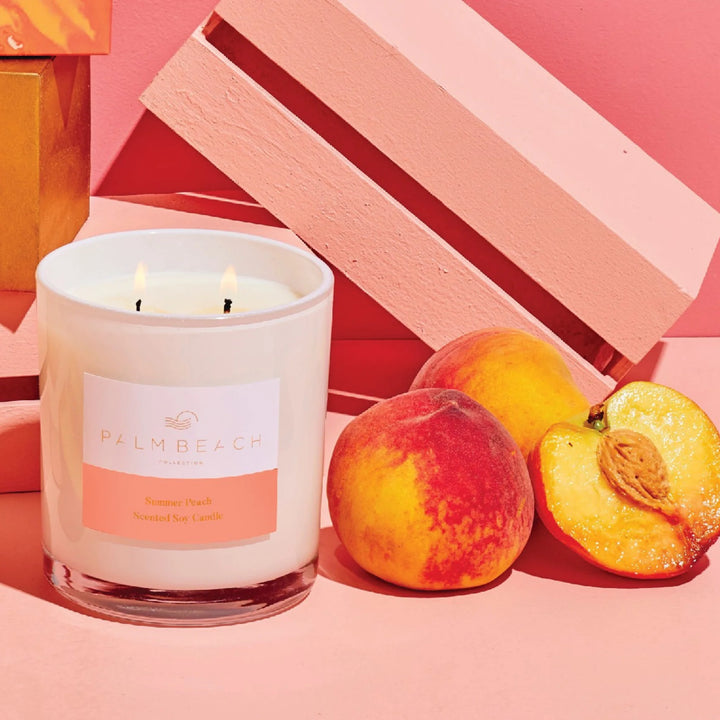 Palm Beach Collection 420g Standard Candle - Summer Peach