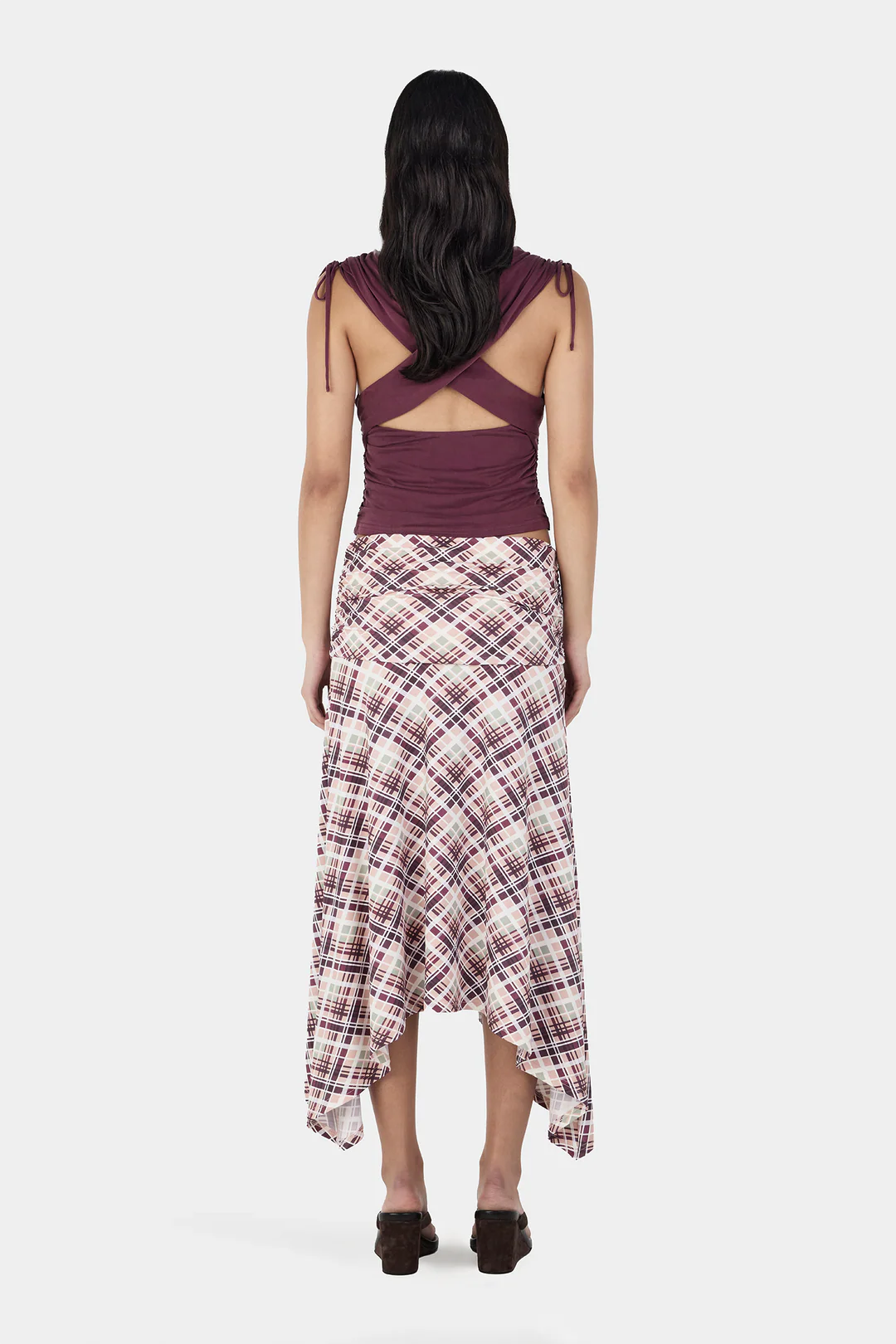 Ownley Valencia Top - Plum