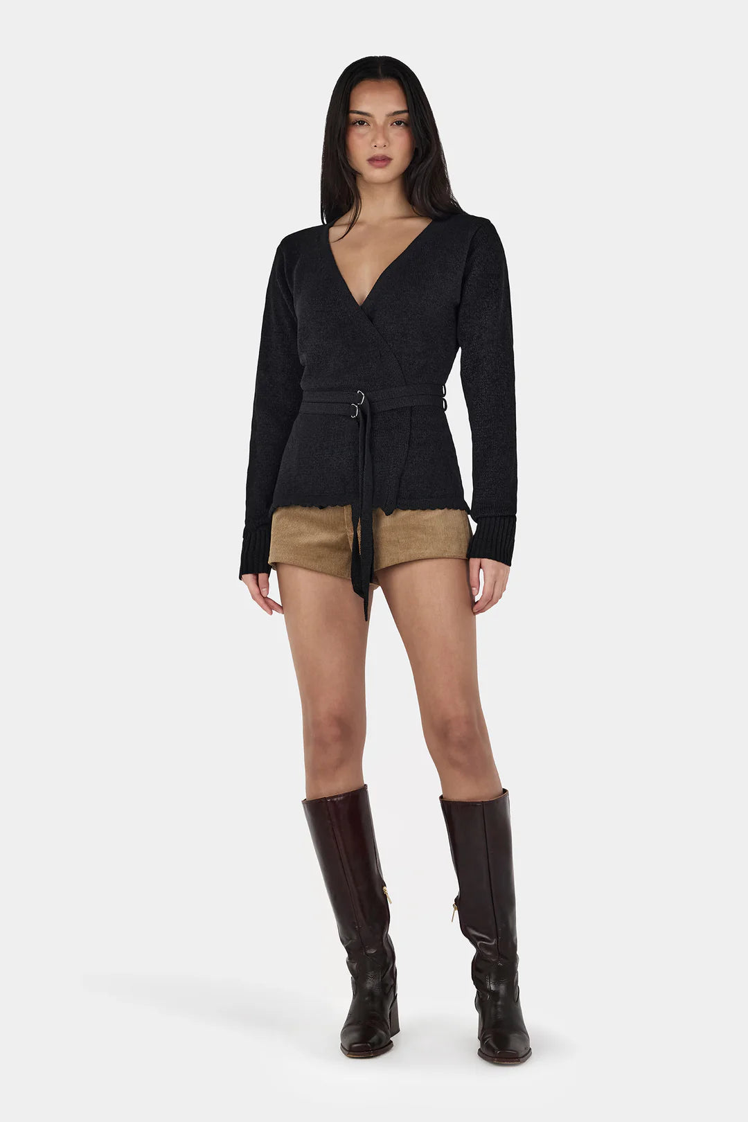 Ownley Valerie Knit Cardigan - Black