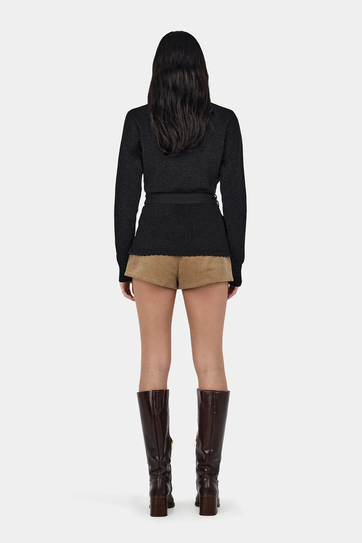 Ownley Valerie Knit Cardigan - Black