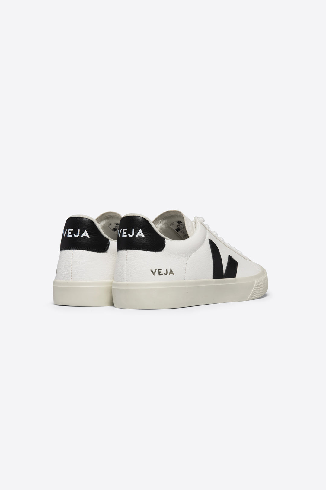 Veja Campo Chromefree Leather Sneaker - Extra White Black