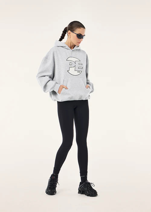 P.E Nation Voltage Hoodie - Mid Grey Marle