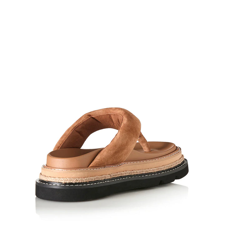 Alias Mae Vedi Thong Slide - Camel Suede