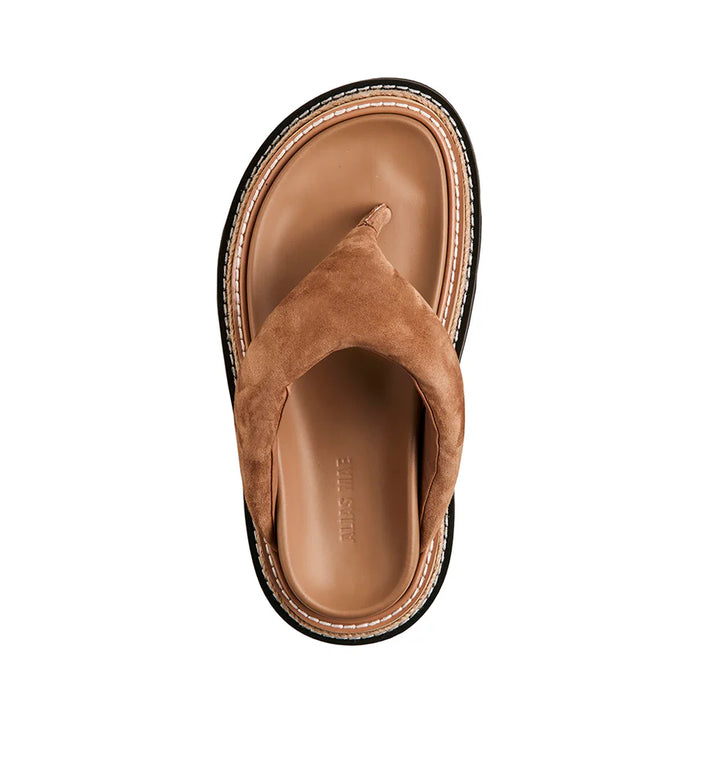 Alias Mae Vedi Thong Slide - Camel Suede