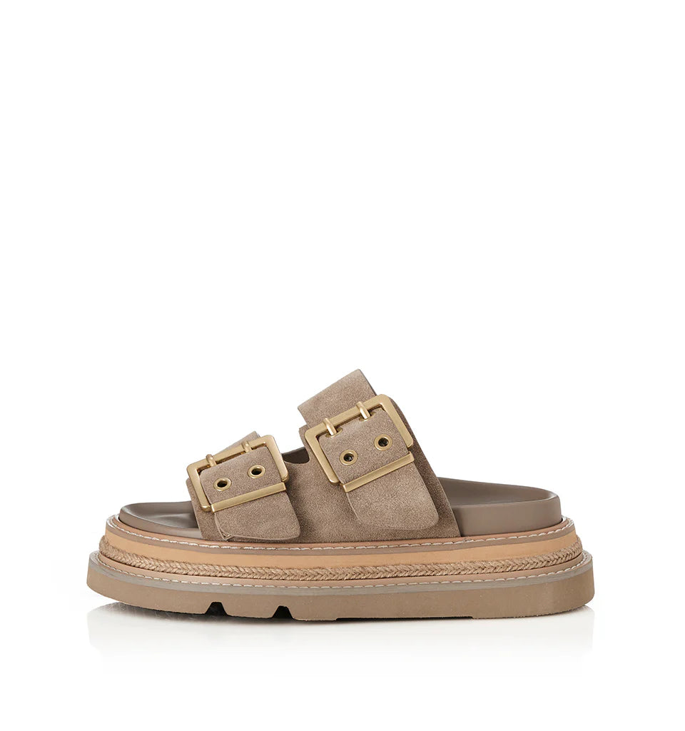 Alias Mae Velora Slide - Natural Suede