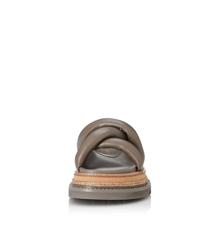 Alias Mae Verity Slide - Taupe Leather