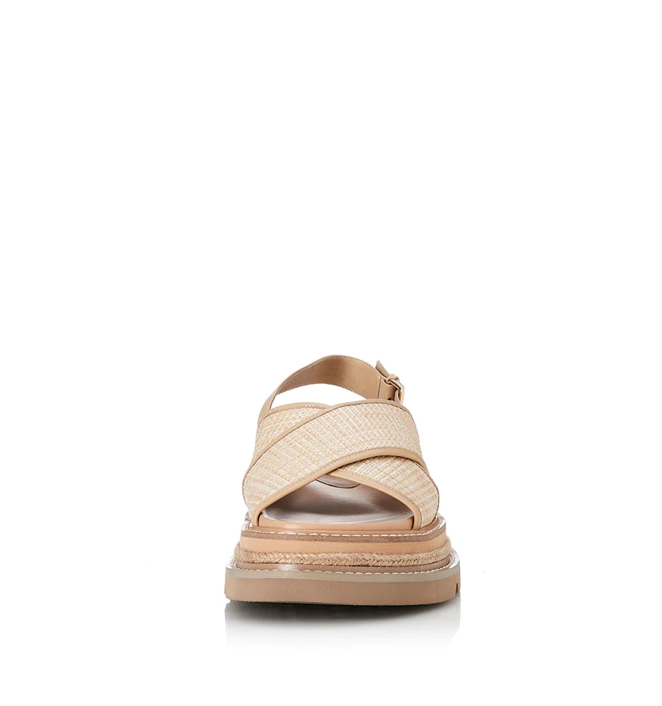 Alias Mae Verona Sandal - Natural/Natural Raffia