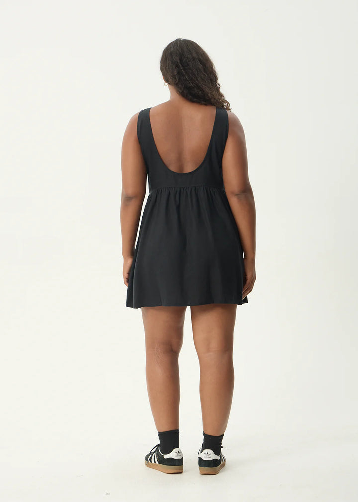 Afends Jesse Mini Dress-Black