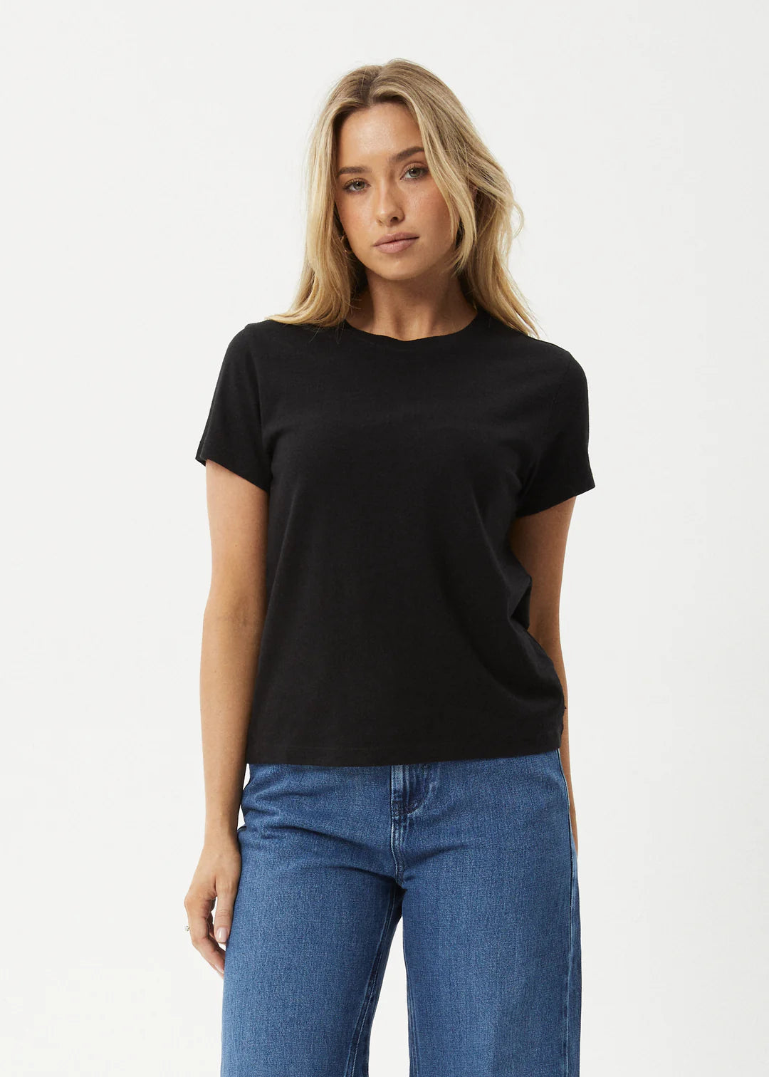 Afends Eden Regular Fit Tee - Black