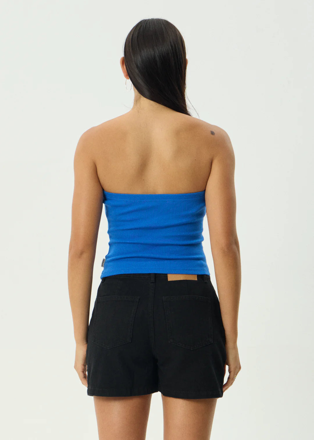 Afends Jamie Organic Rib Tube Top-Marina
