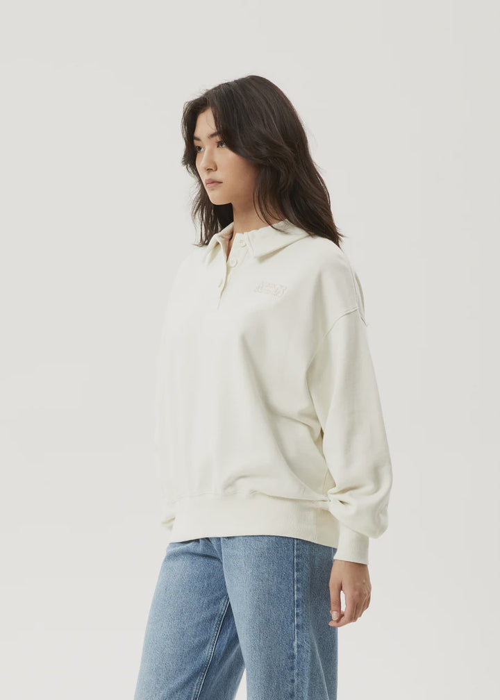 Afends Ellie Sweatshirt- Off White