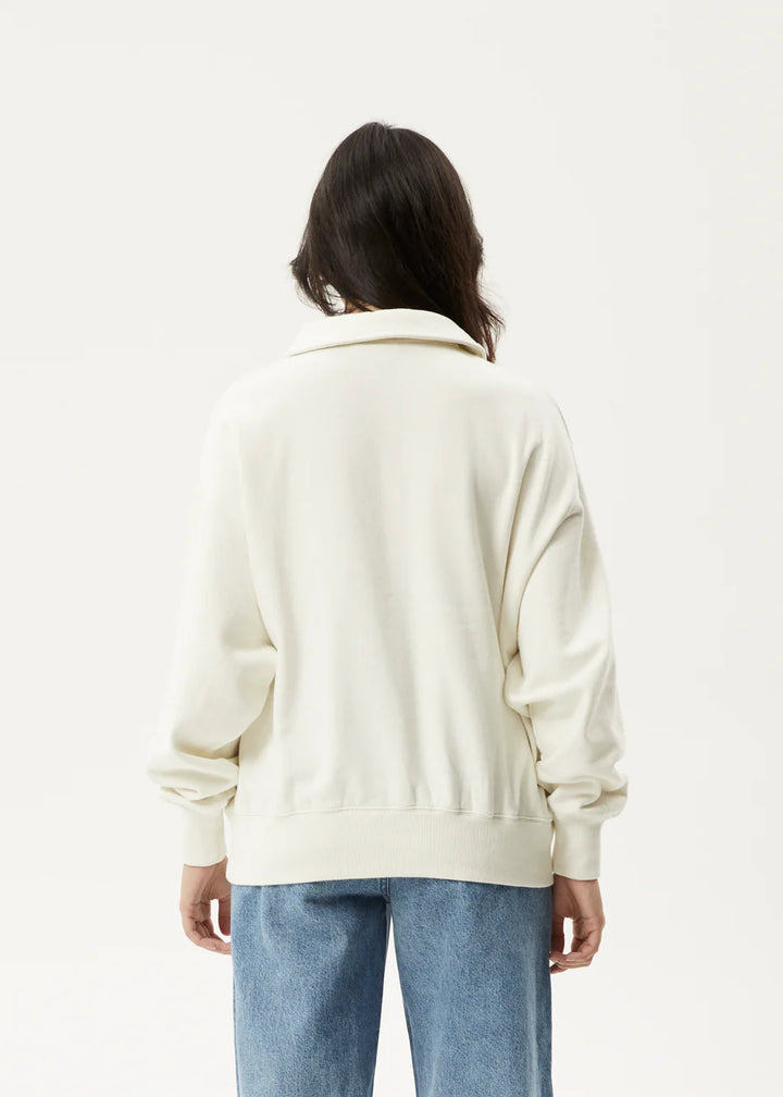 Afends Ellie Sweatshirt- Off White