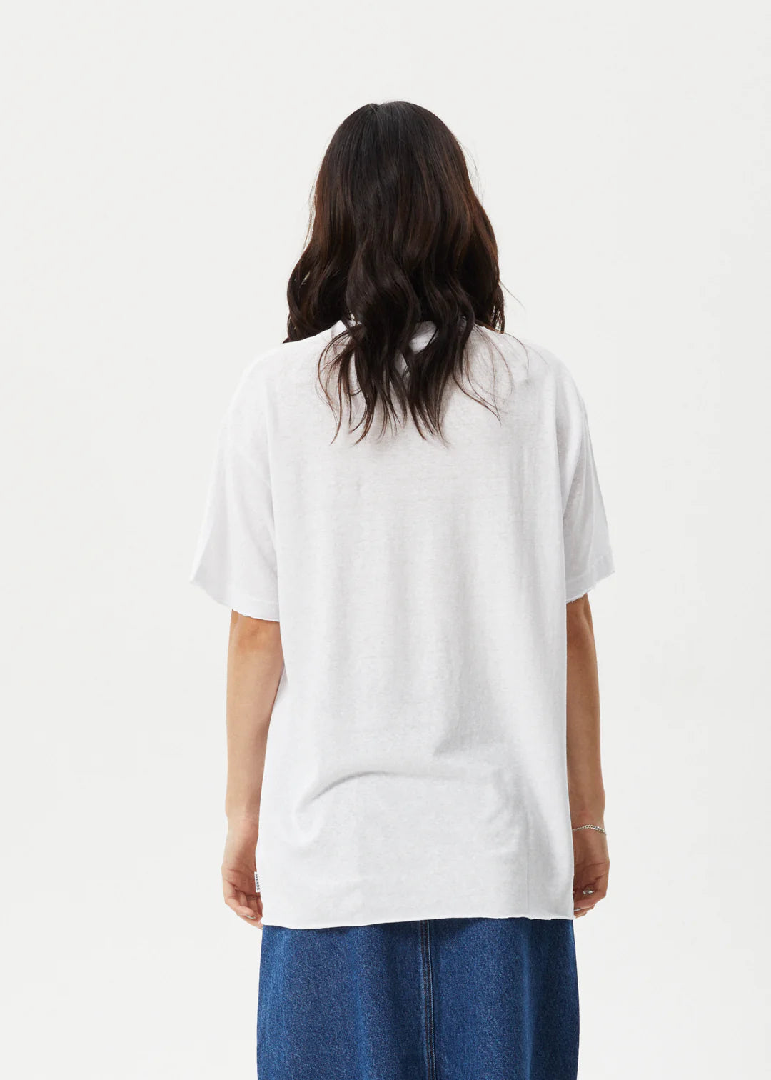 Afends Pulse Hemp Oversized Tee - White