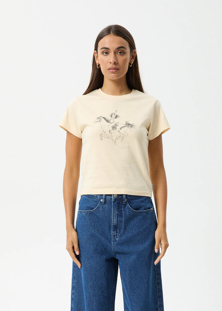 Afends Warrior Baby Tee - Sand