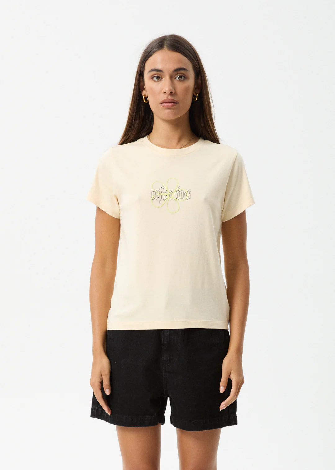 Afends Heidi Regular Tee - Sand