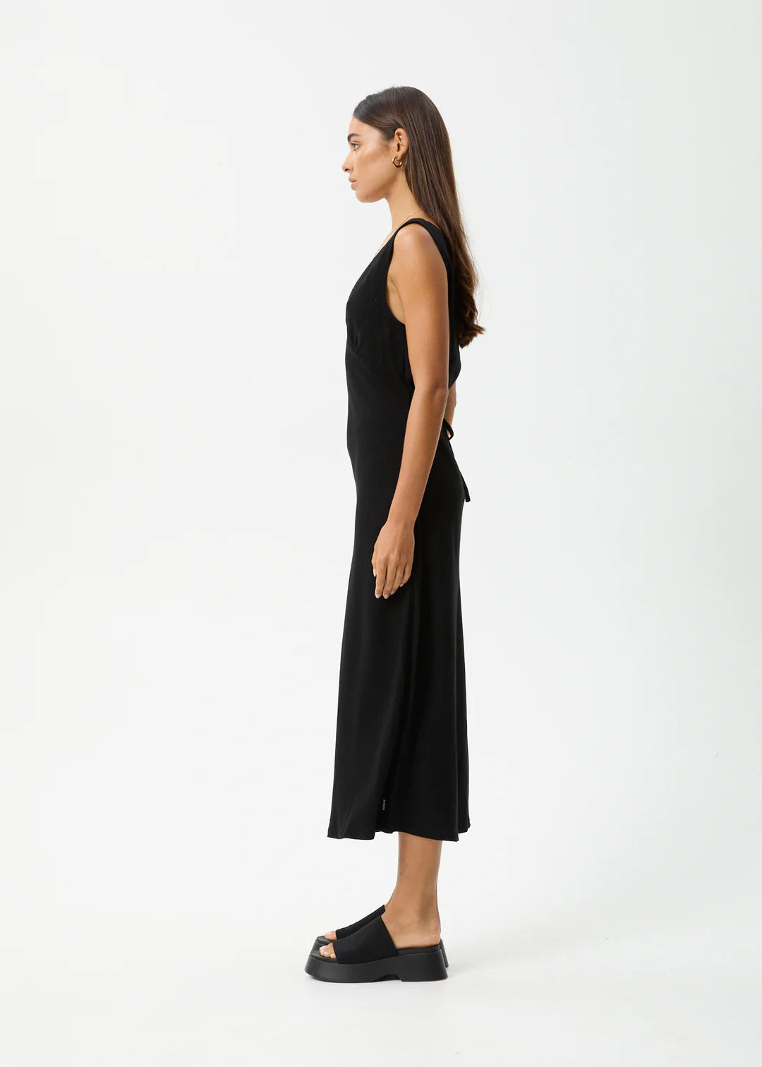 Afends Amaya Maxi Dress - Black