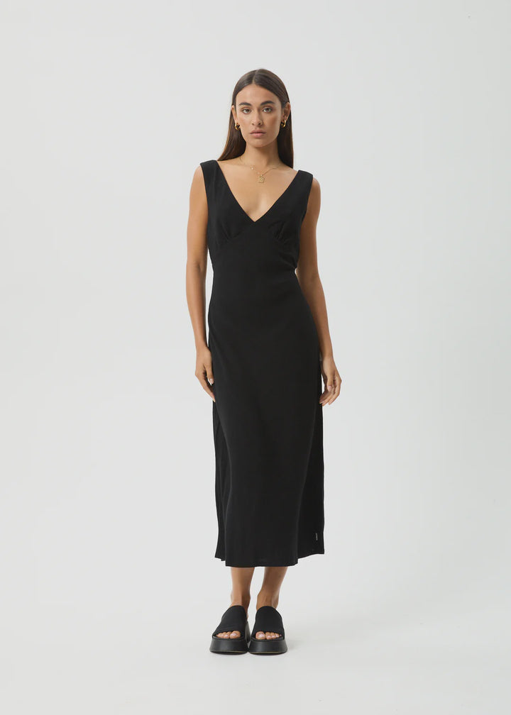 Afends Amaya Maxi Dress - Black