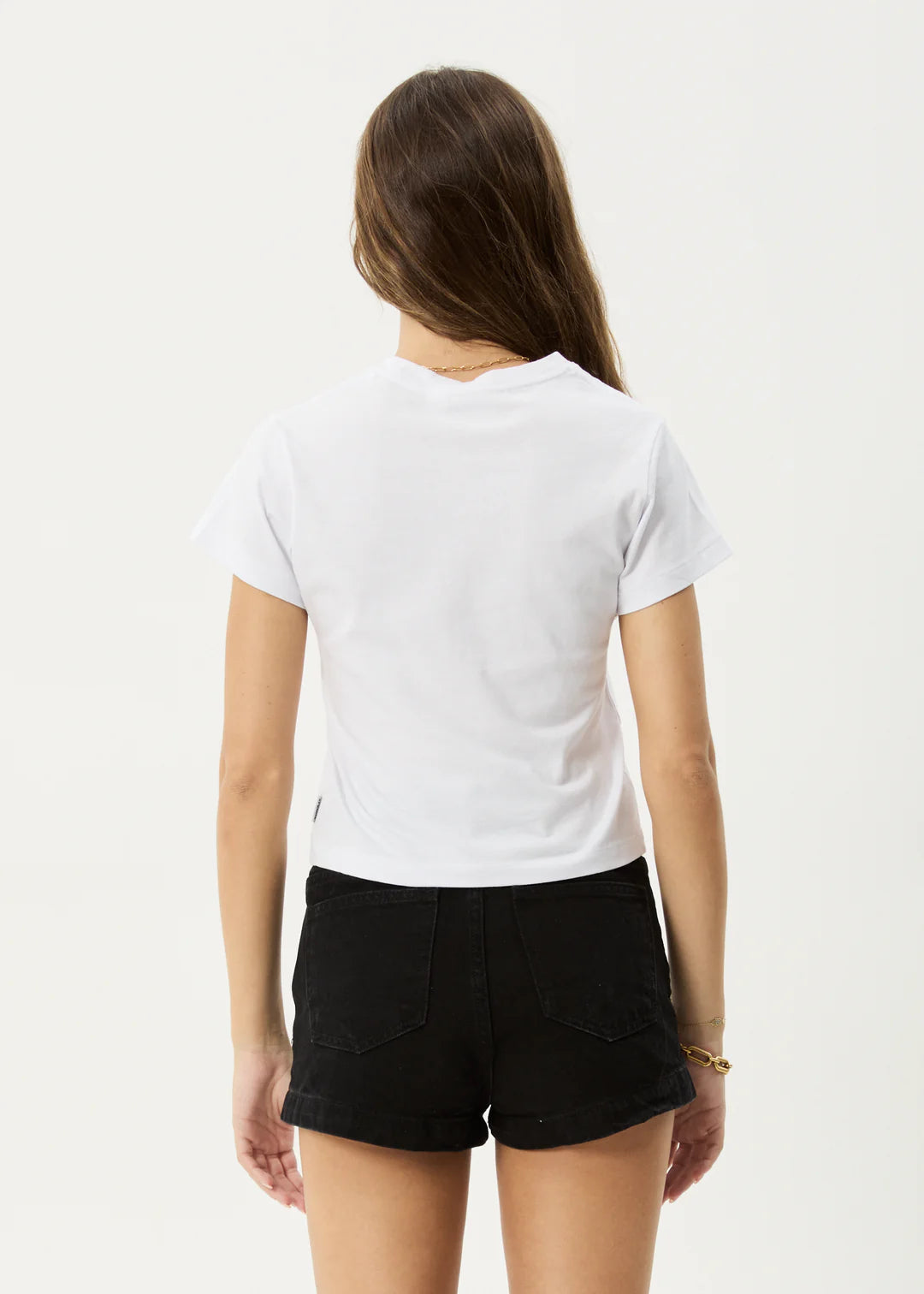 Afends Dark Heaven Recycled BaBy Tee - White