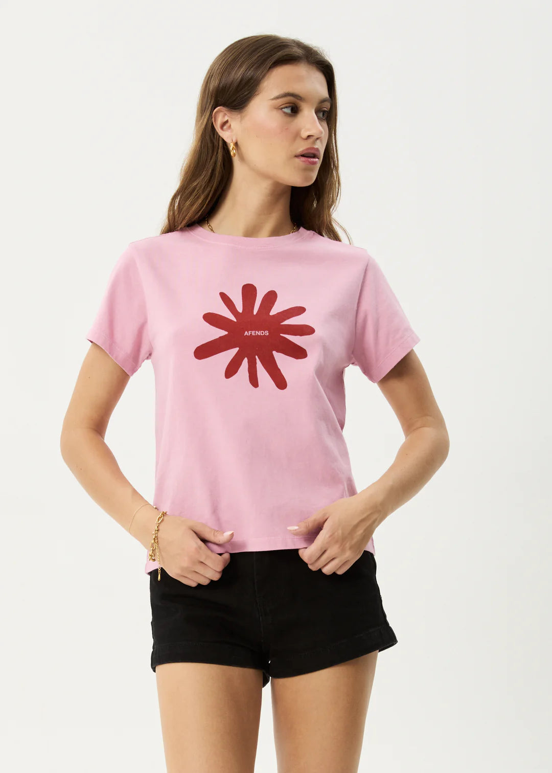 Afends Nessa Recycled Regular Tee - Marrakesh