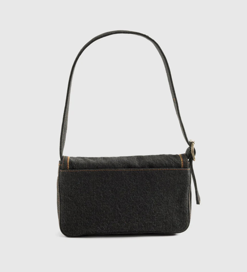 Levi's Brannan Shoulder Bag - Black Dark Wash 3