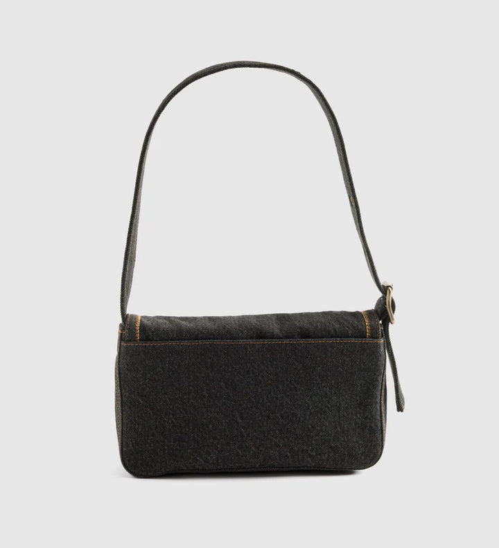 Levi's Brannan Shoulder Bag - Black Dark Wash 3