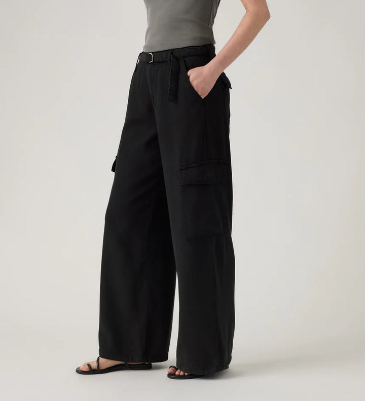 Levi's Baggy Dad Cargo - Drapey Caviar GD