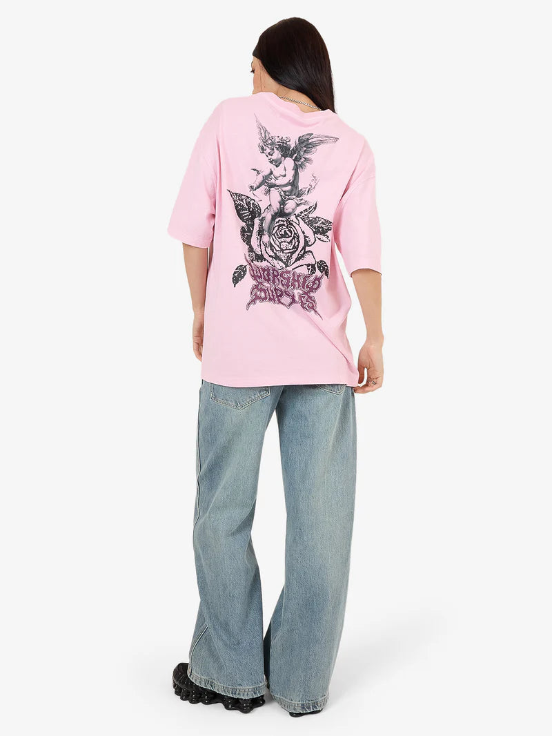Worship Supplies Perch Relaxed Fit Tee - Quartz