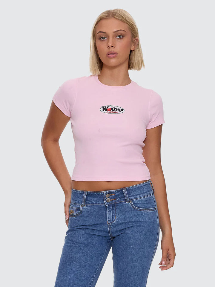 Worship Supplies Glazed And Confused Slim Fit Tee - Quartz