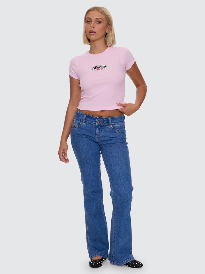 Worship Supplies Glazed And Confused Slim Fit Tee - Quartz