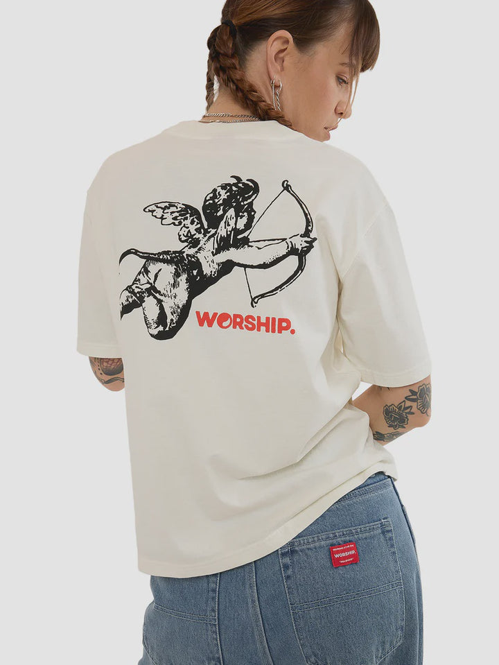 Worship Supplies Cherub Regular Fit Tee - Bone