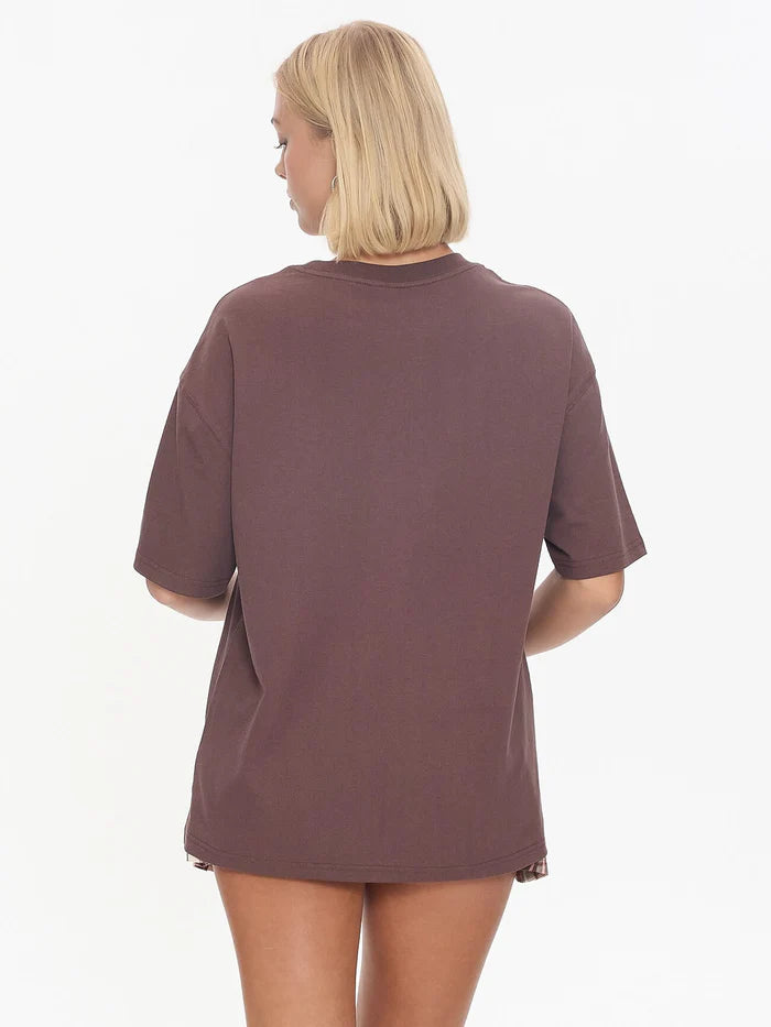 Worship Supplies Cherub Relaxed Fit Tee-Dark Choc