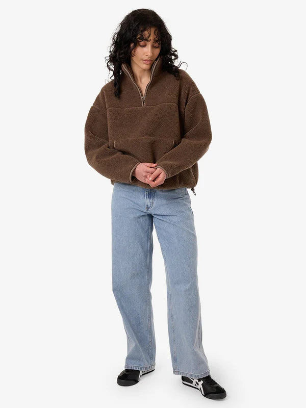 Thrills Reid Sherpa Fleece - Wren