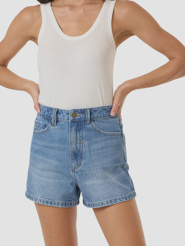 Thrills Erica Denim Short - Long Ago Blue