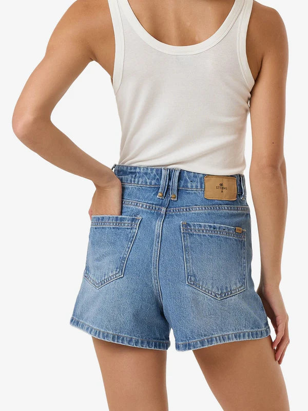 Thrills Erica Denim Short - Long Ago Blue