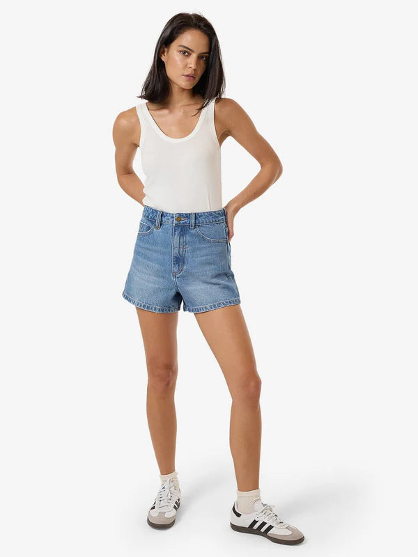 Thrills Erica Denim Short - Long Ago Blue