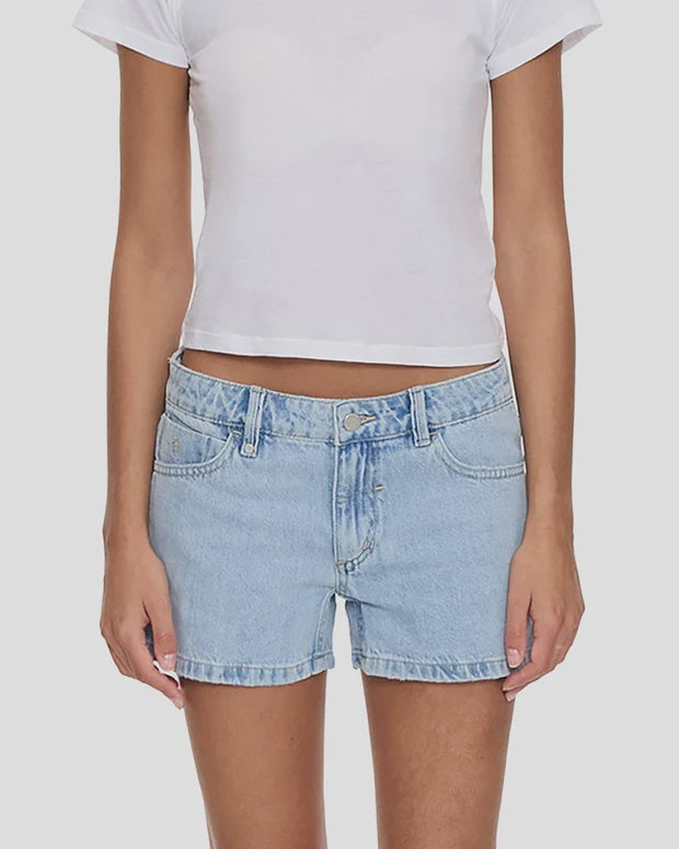 Thrills Daria Low Rise Micro Short-Serenity Blue