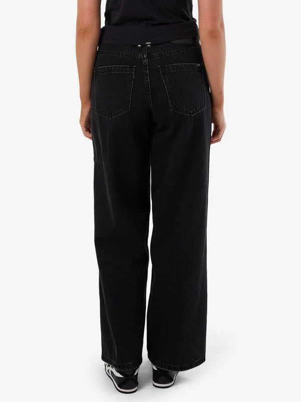 Thrills Billie Low Rise Baggy Jean - Aged Black
