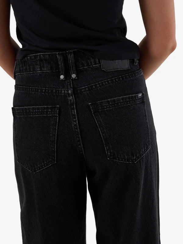 Thrills Billie Low Rise Baggy Jean - Aged Black