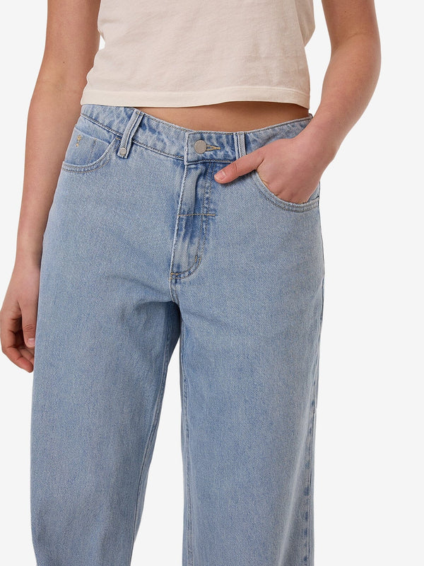 Thrills Billie Low Baggy Jean - Ageless Blue