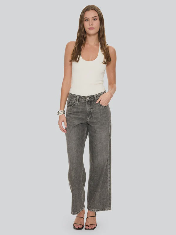 Thrills Billie Low Rise Baggy Jean - Nighthawk Grey