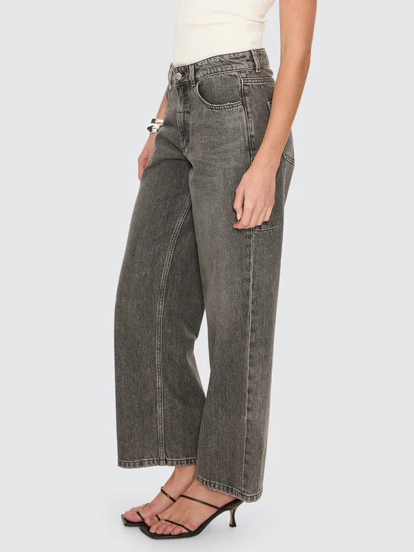 Thrills Billie Low Rise Baggy Jean - Nighthawk Grey
