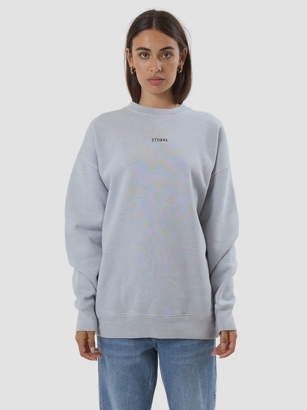 Thrills Minimal Thrills Slouch Crew - Iceberg