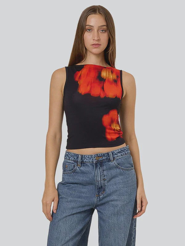 Thrills Lucky For You Tank - Black