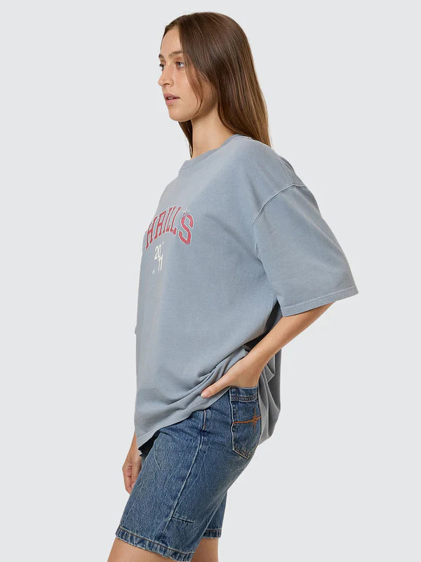 Thrills Stadium Oversized Tee - Smog